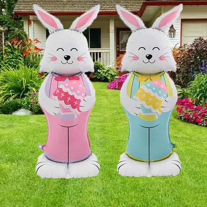 Standing Easter Rabbit Balloon 5ft Tall